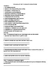 Luyện thi IELTS - Vocabulary set 17 Home vs dormitories